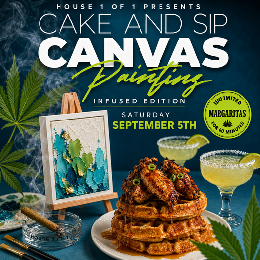 Cake & Sip Canvas Luxe INFUSED Brunch September 5th