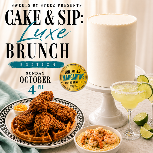Cake & Sip: Canvas Luxe Brunch October 4th