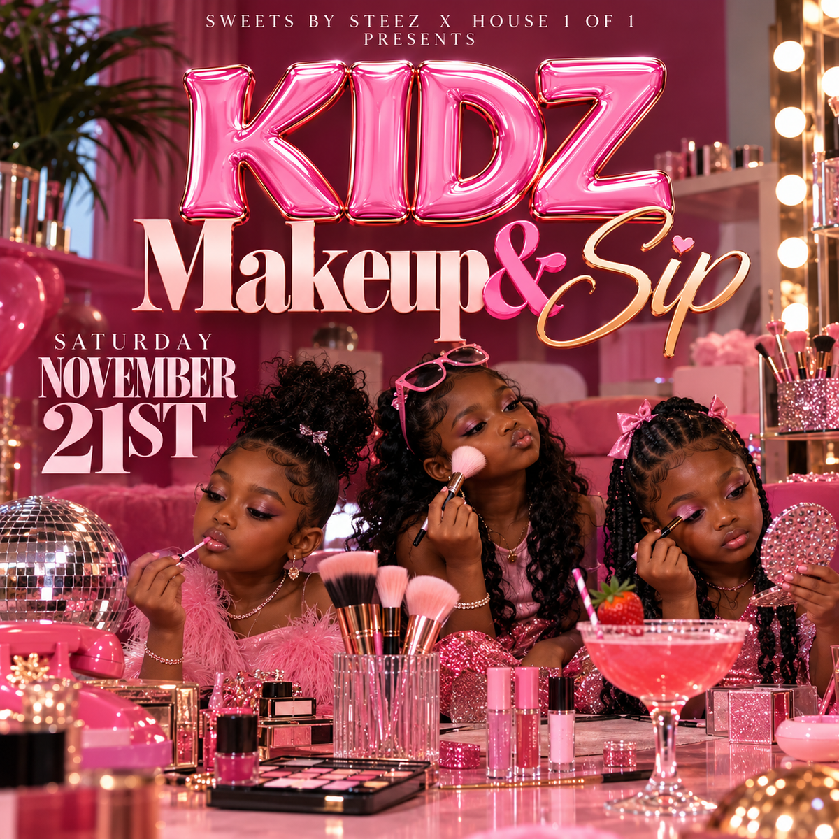 Makeup & Sip Kidz - November 21st
