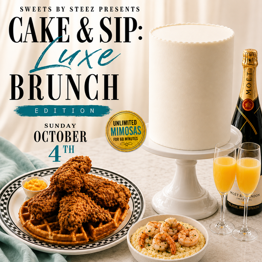 Cake & Sip: Canvas Luxe Brunch October 4th