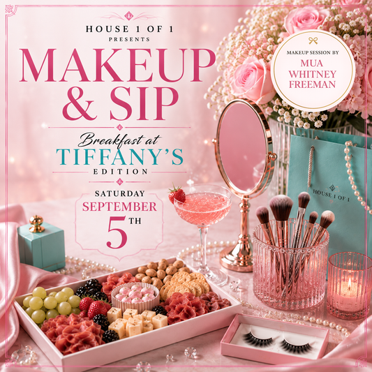 Makeup & Sip: Breakfast at Tiffany's Edition September 5th